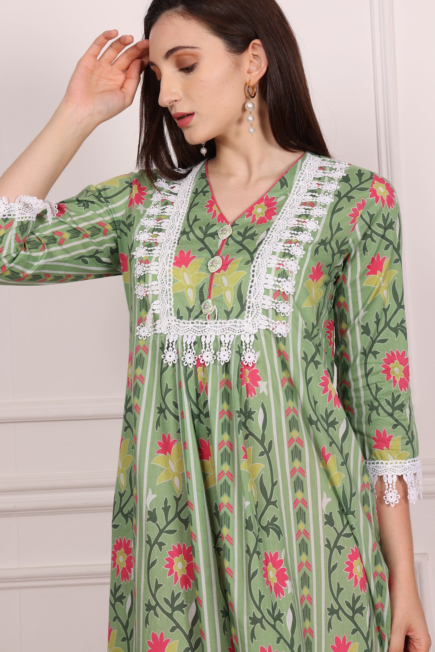 2 PCS CO-ORD SETS PRINTED UNSTICHED SUIT