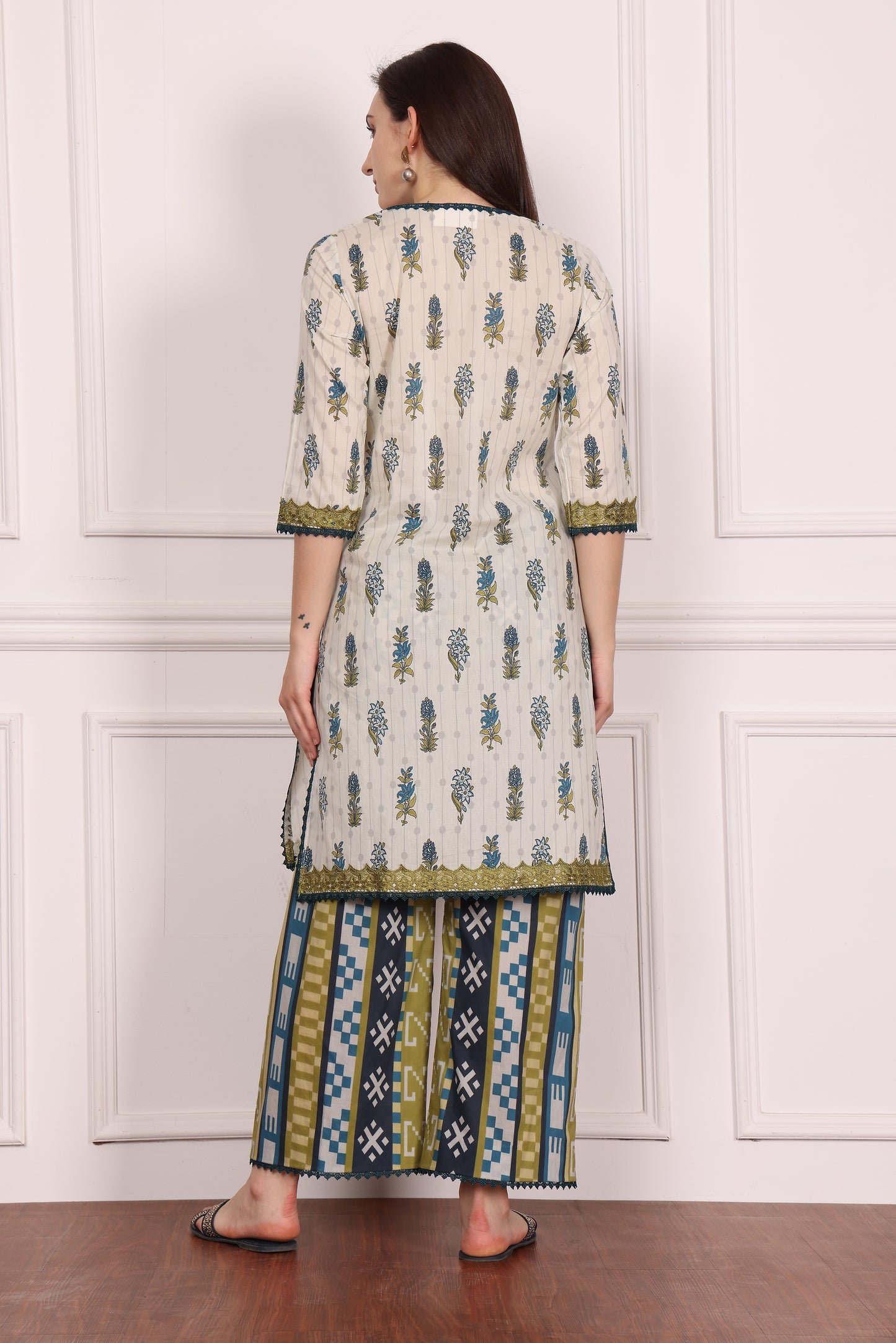 2 PCS CO-ORD SETS PRINTED UNSTICHED SUIT