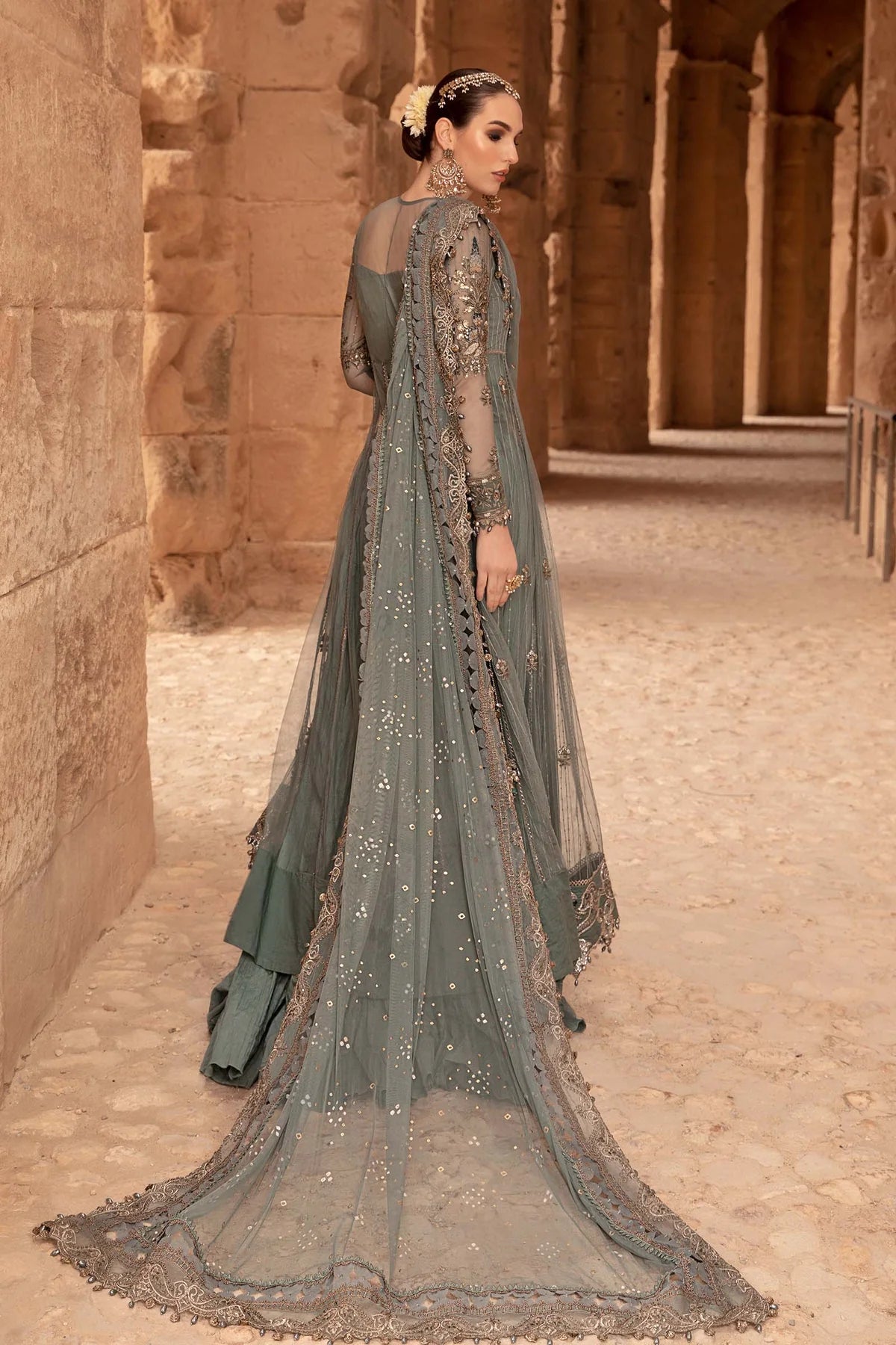 MARIA B LUXURY UN-STITCHED SUIT| D-2403-A