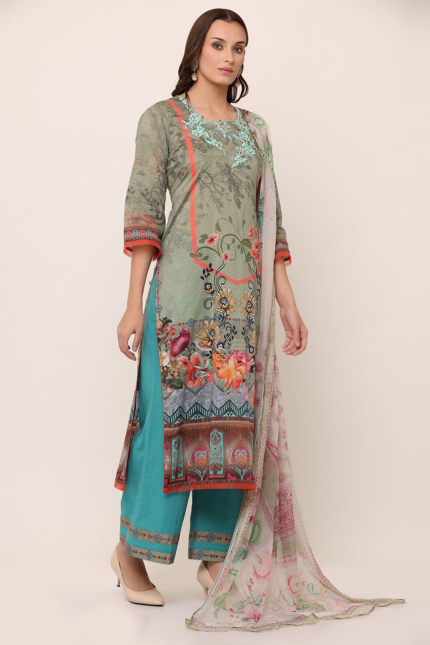 3PC STITCHED SUITS-ATS-01A