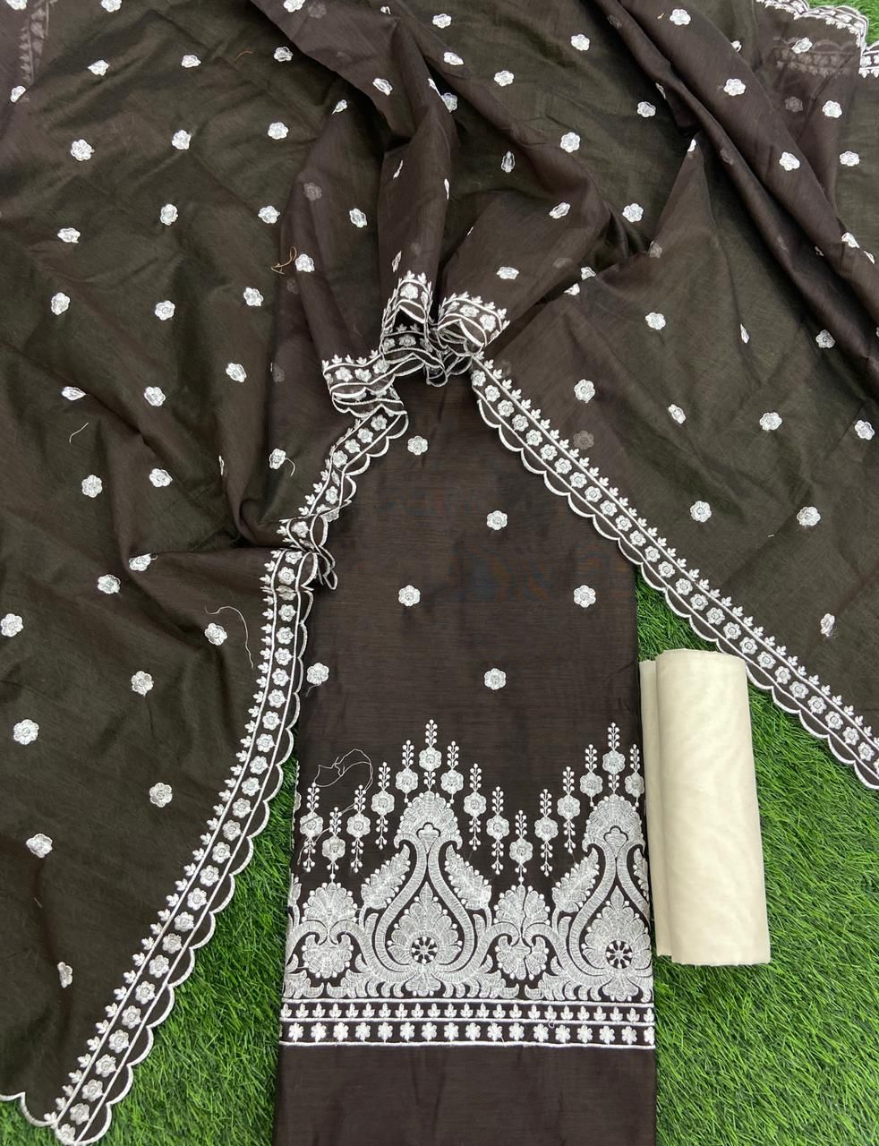 3PC UN-STITCHED SUITS-BNRS22-13