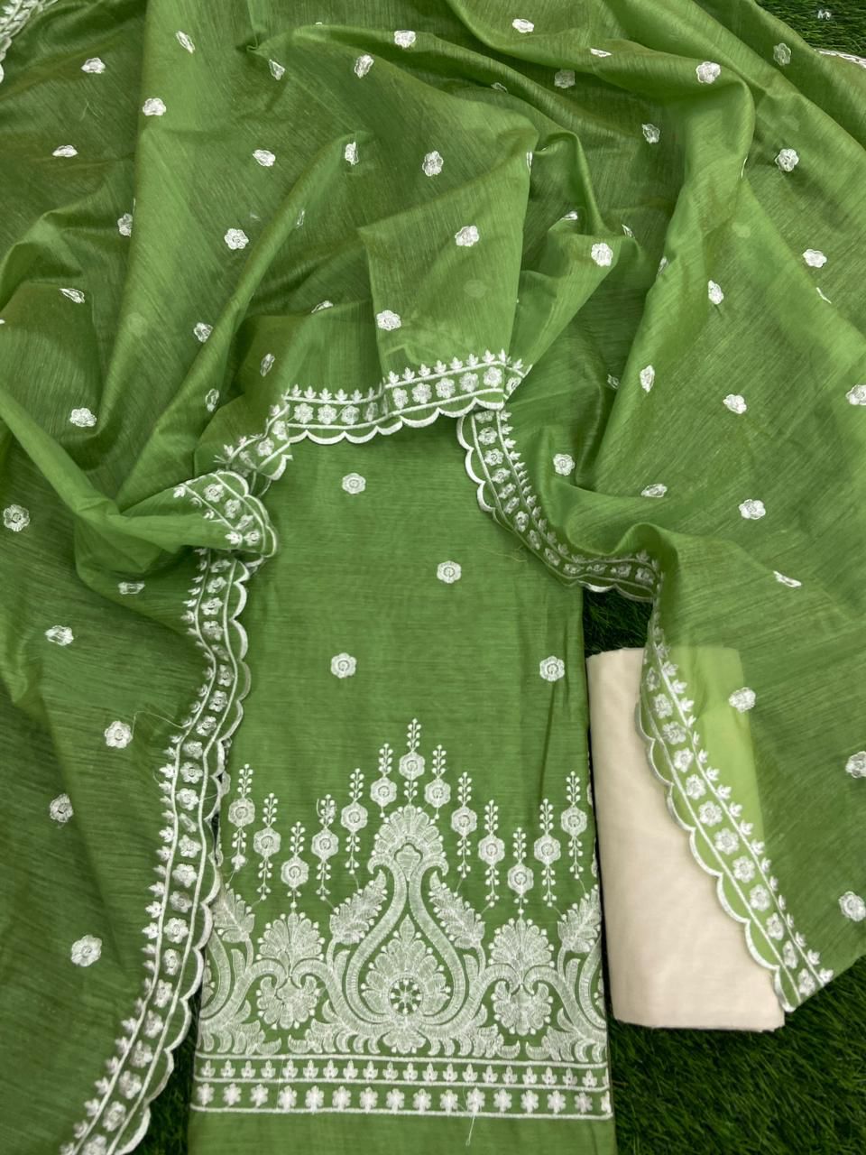 3PC UN-STITCHED SUITS-BNRS22-15