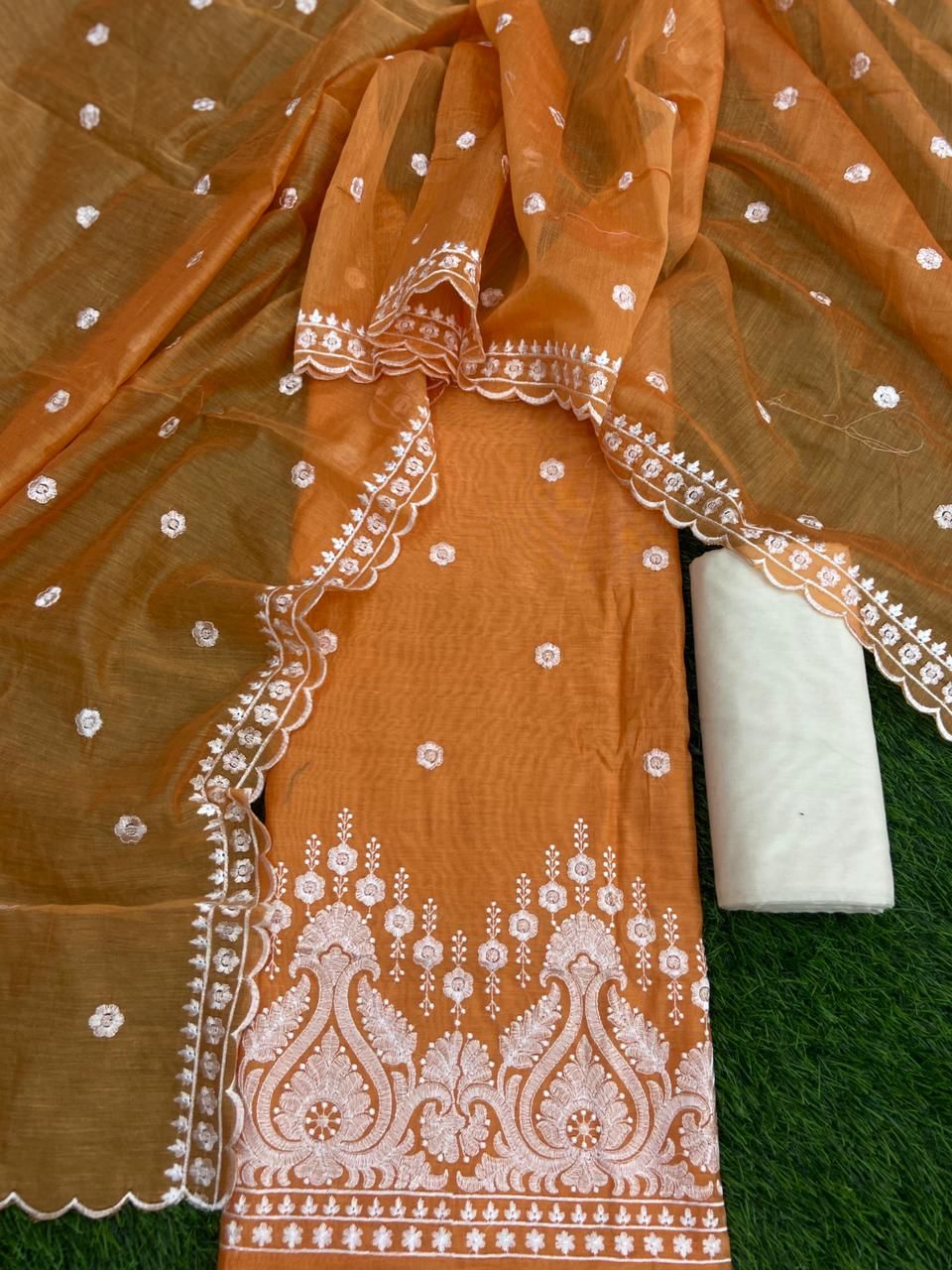 3PC UN-STITCHED SUITS-BNRS22-19
