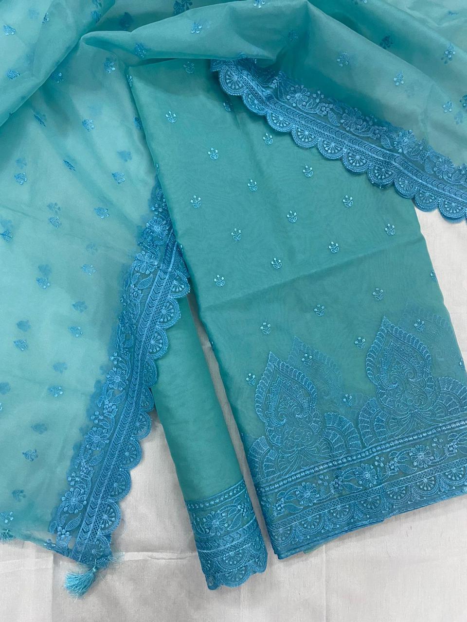3PC UN-STITCHED SUITS-CHN22-03