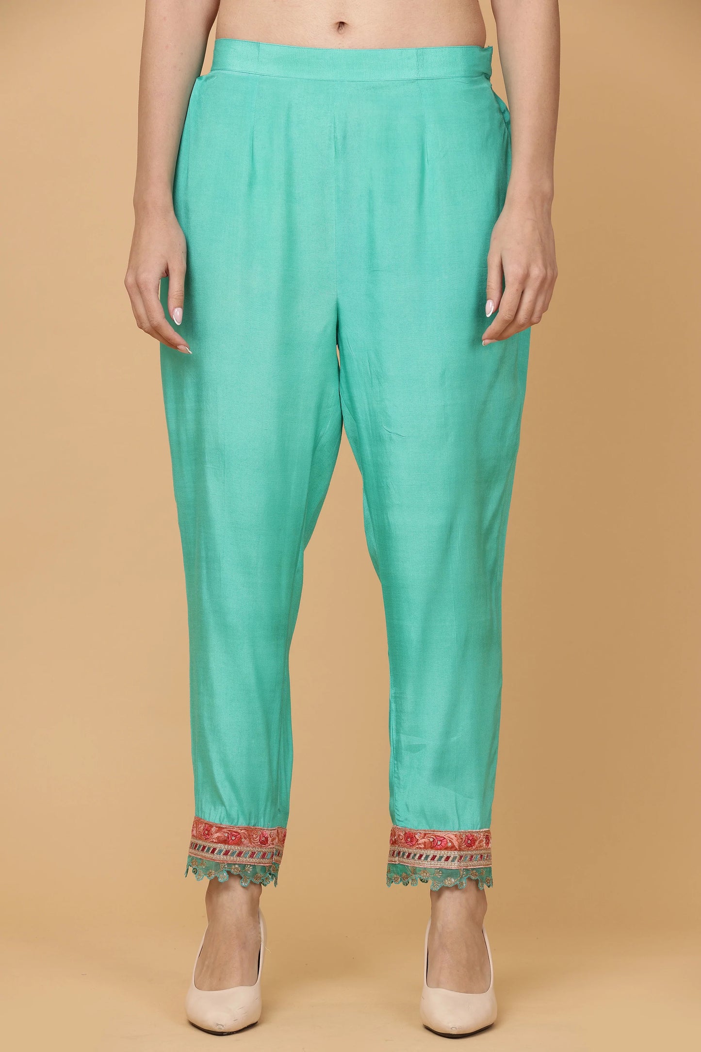 2pc-stitched-suits-Green Striped