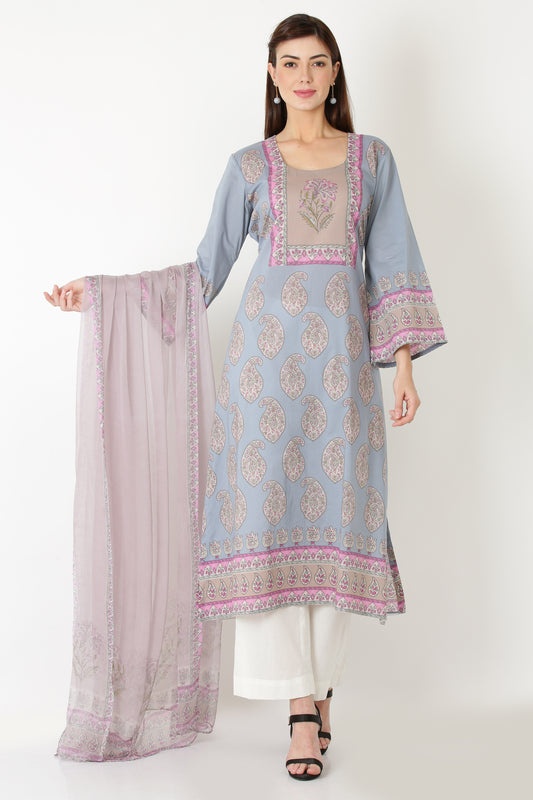 3PC UN-STITCHED SUITS-RS-04C