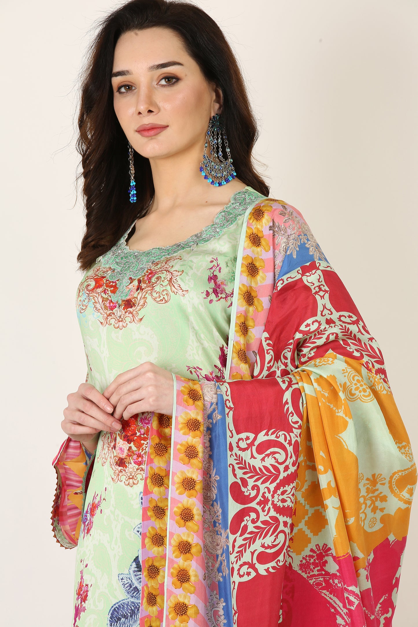 3PC UN-STITCHED SUITS-NRV-01A