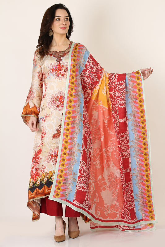 3PC UN-STITCHED SUITS-NRV-01B