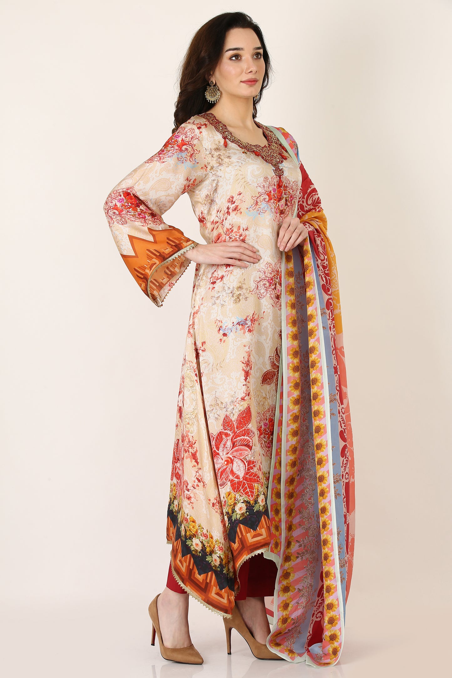 3PC UN-STITCHED SUITS-NRV-01B