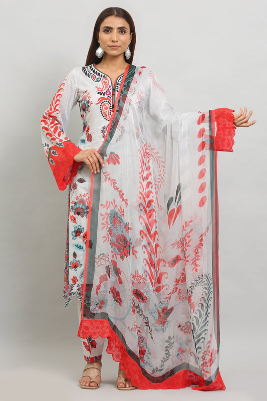 3PC UN-STITCHED SUITS-MA-13-C