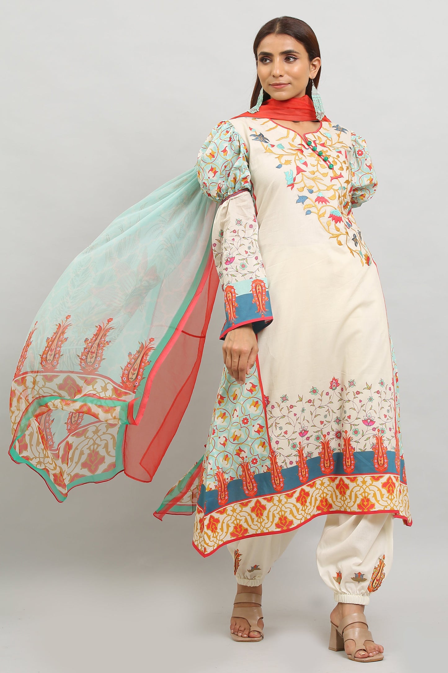 3PC STITCHED SUITS-MA-16-B