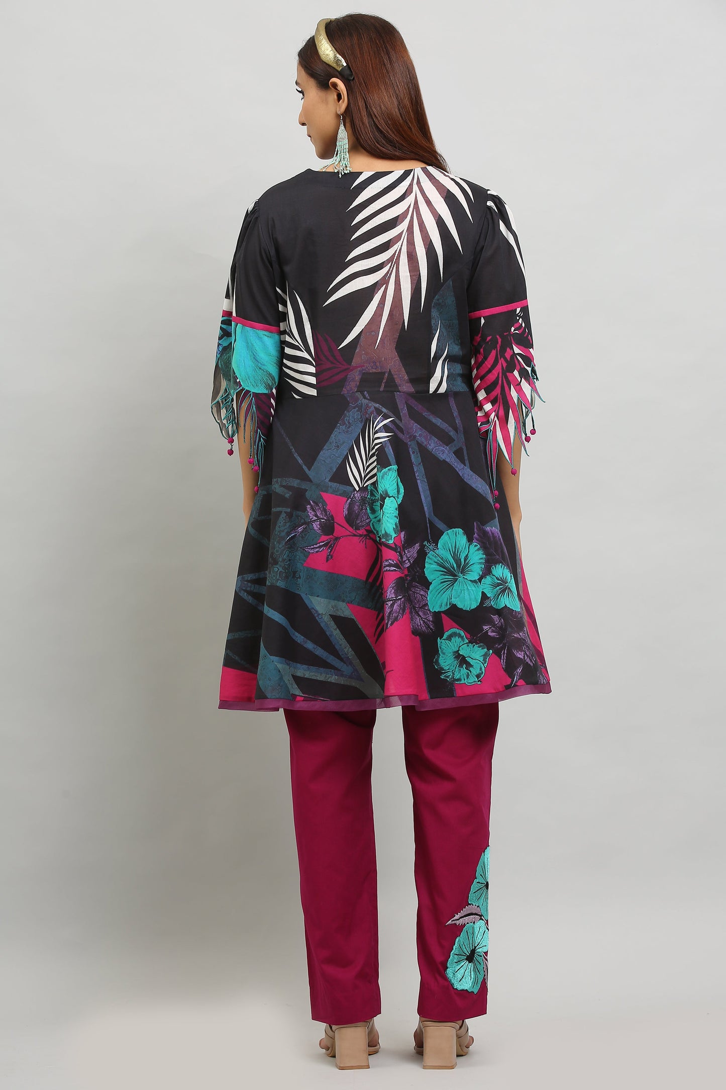 3PC UN-STITCHED SUITS-MA-17-C