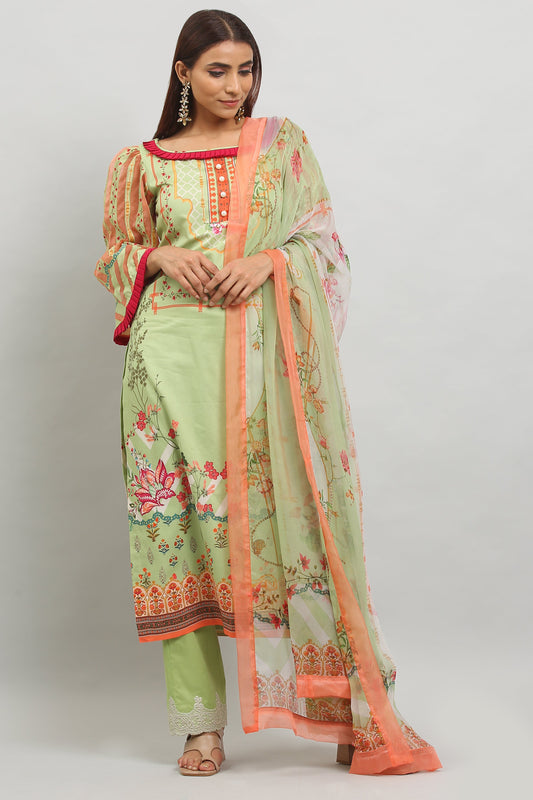 3PC UN-STITCHED SUITS-MI-02-B