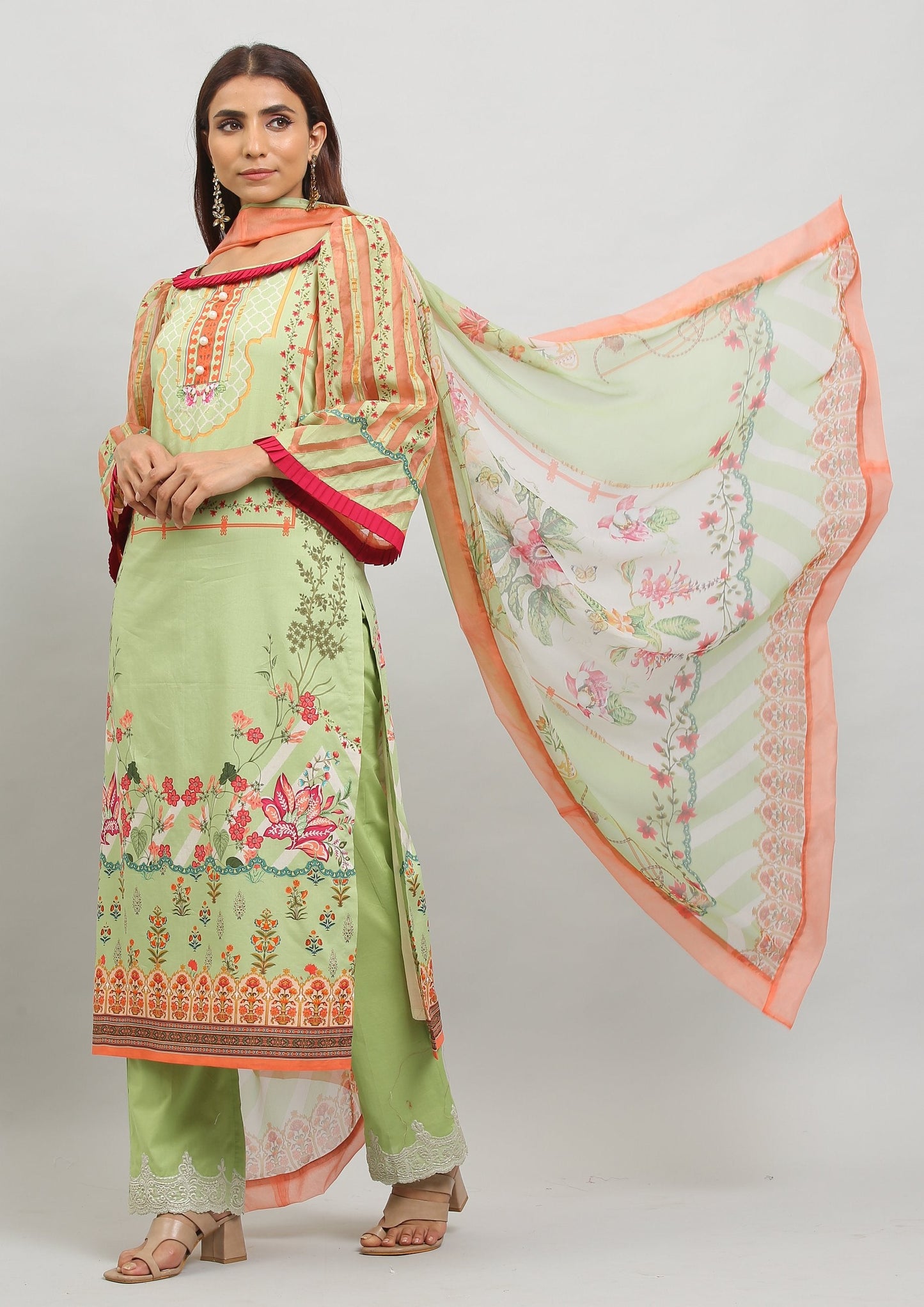 3PC UN-STITCHED SUITS-MI-02-B