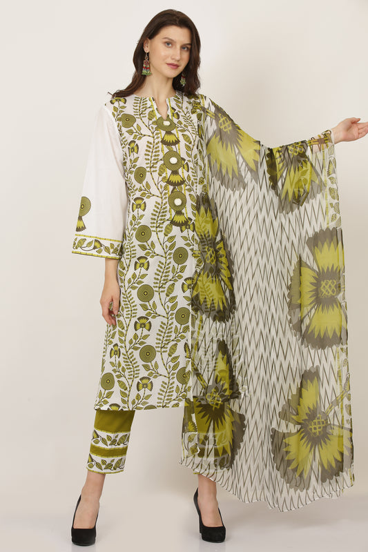 3PC UN-STITCHED SUITS-PB-03-A