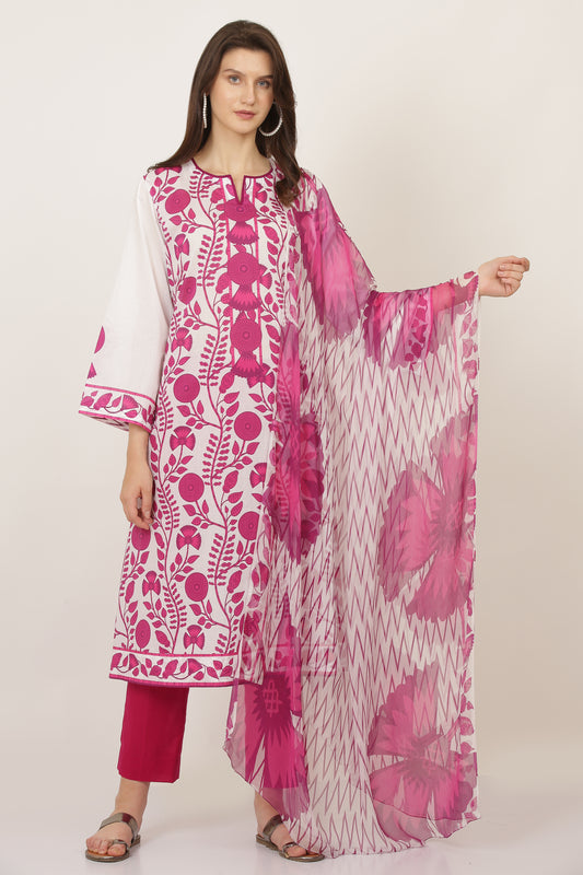 3PC UN-STITCHED SUITS-PB-03-C