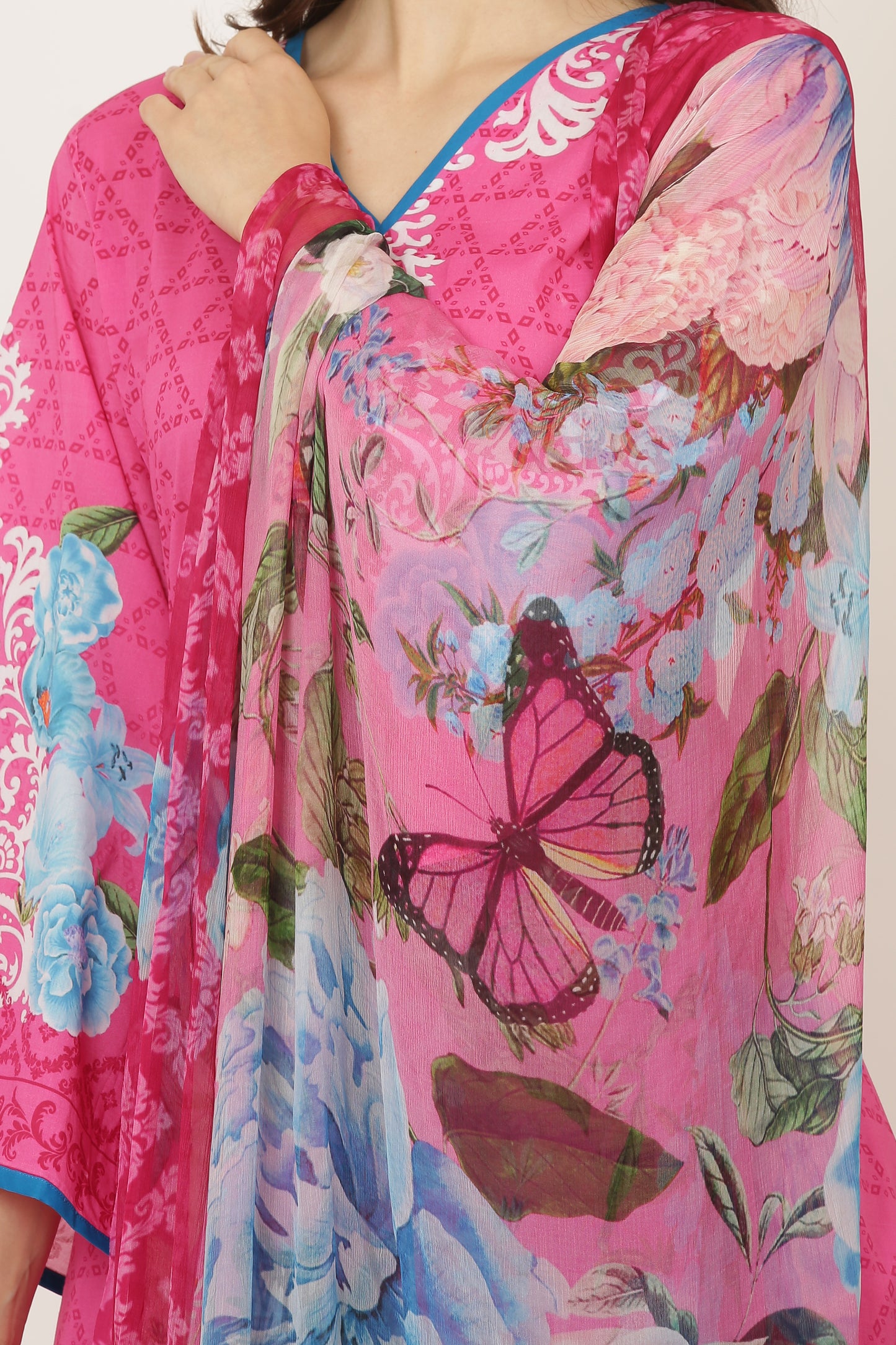 3PC UN-STITCHED SUITS-PB-06-B