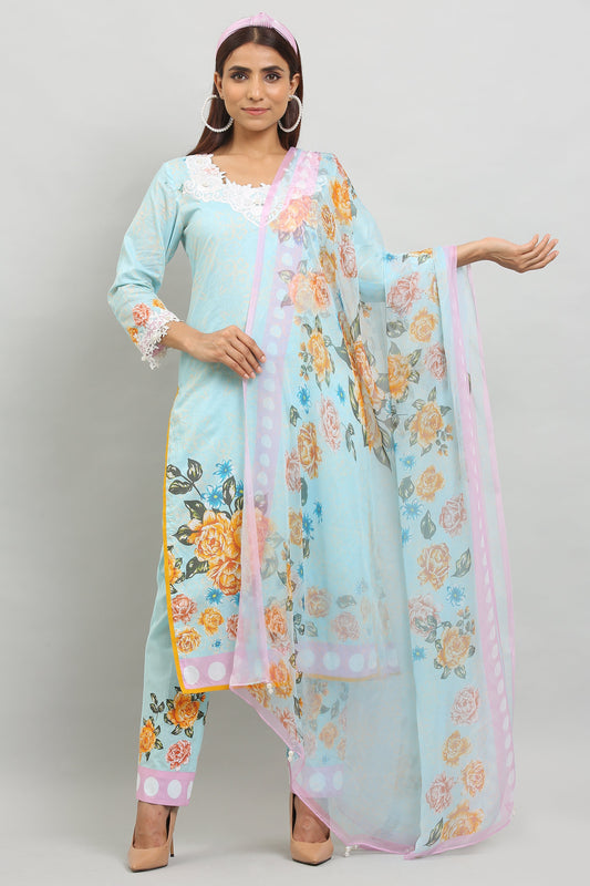 3PC UN-STITCHED SUITS-SR-03-A