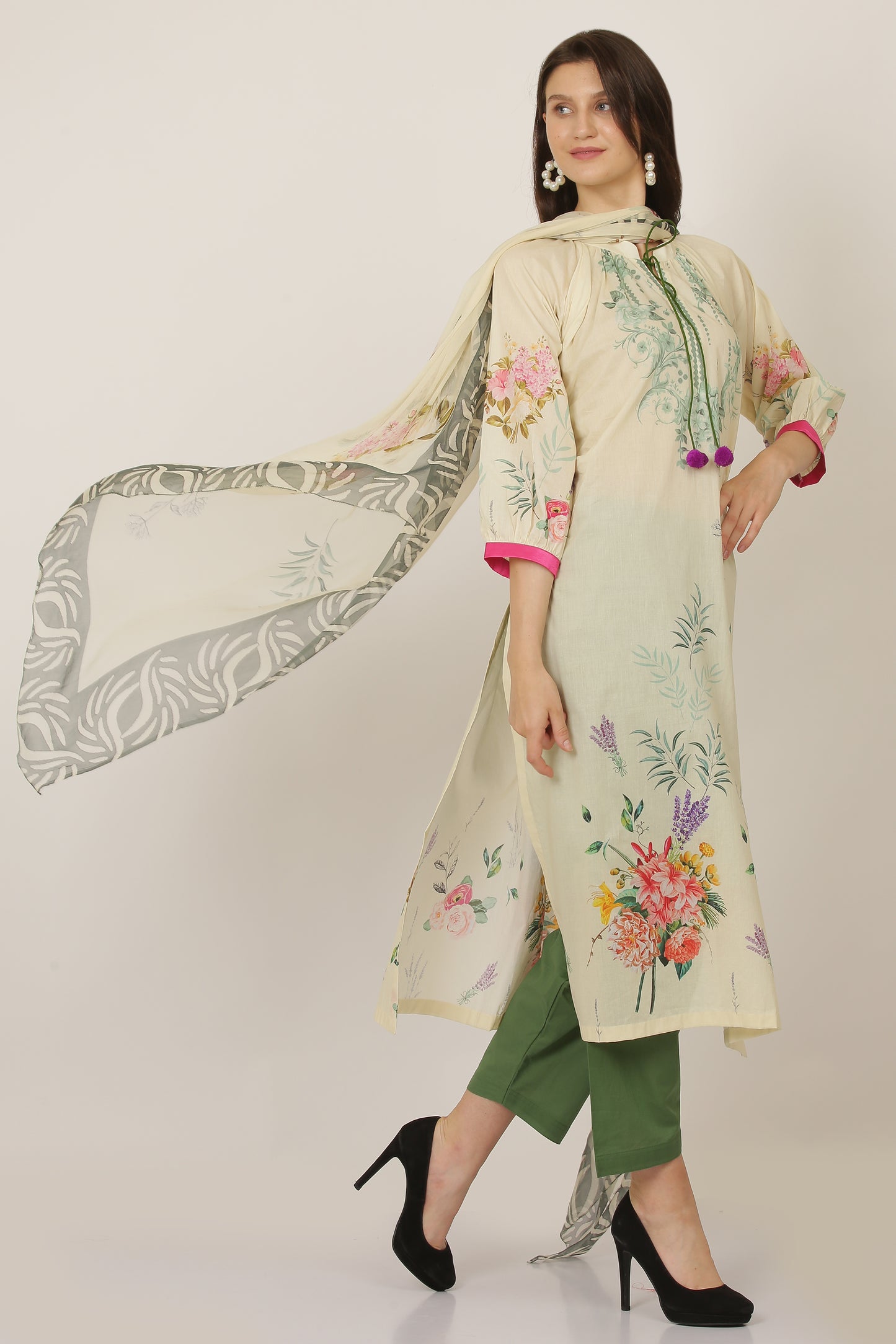 3PC UN-STITCHED SUITS-SR-04-A