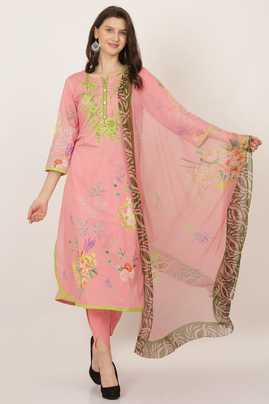 3PC UN-STITCHED SUITS-SR-04-C