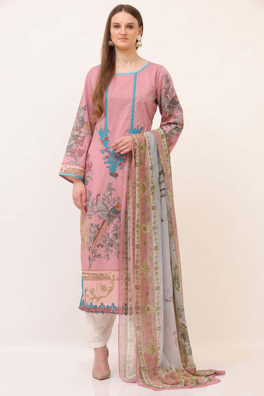 3PC UN-STITCHED SUITS-MH-10C