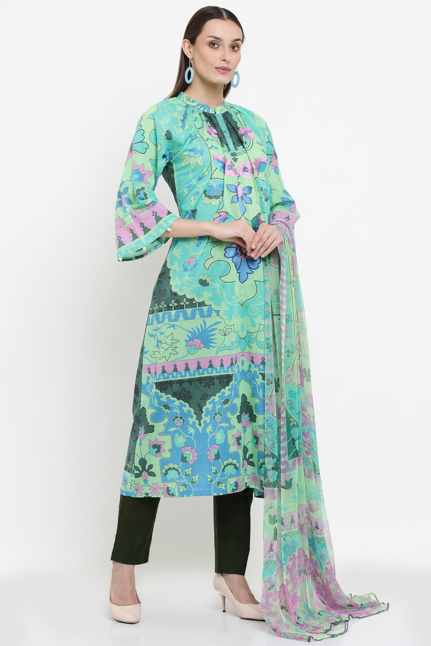 3PC. UNSTITCHED SUITS-PB-13A