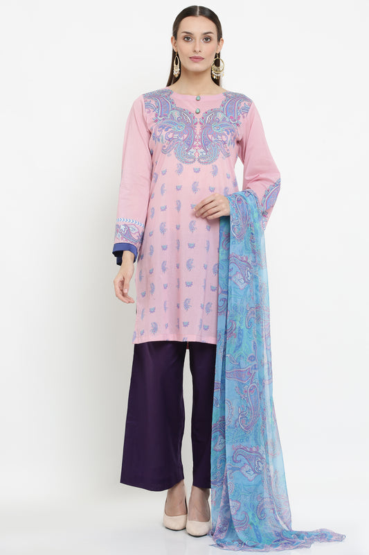 3PC. UNSTITCHED SUITS-PB-14A