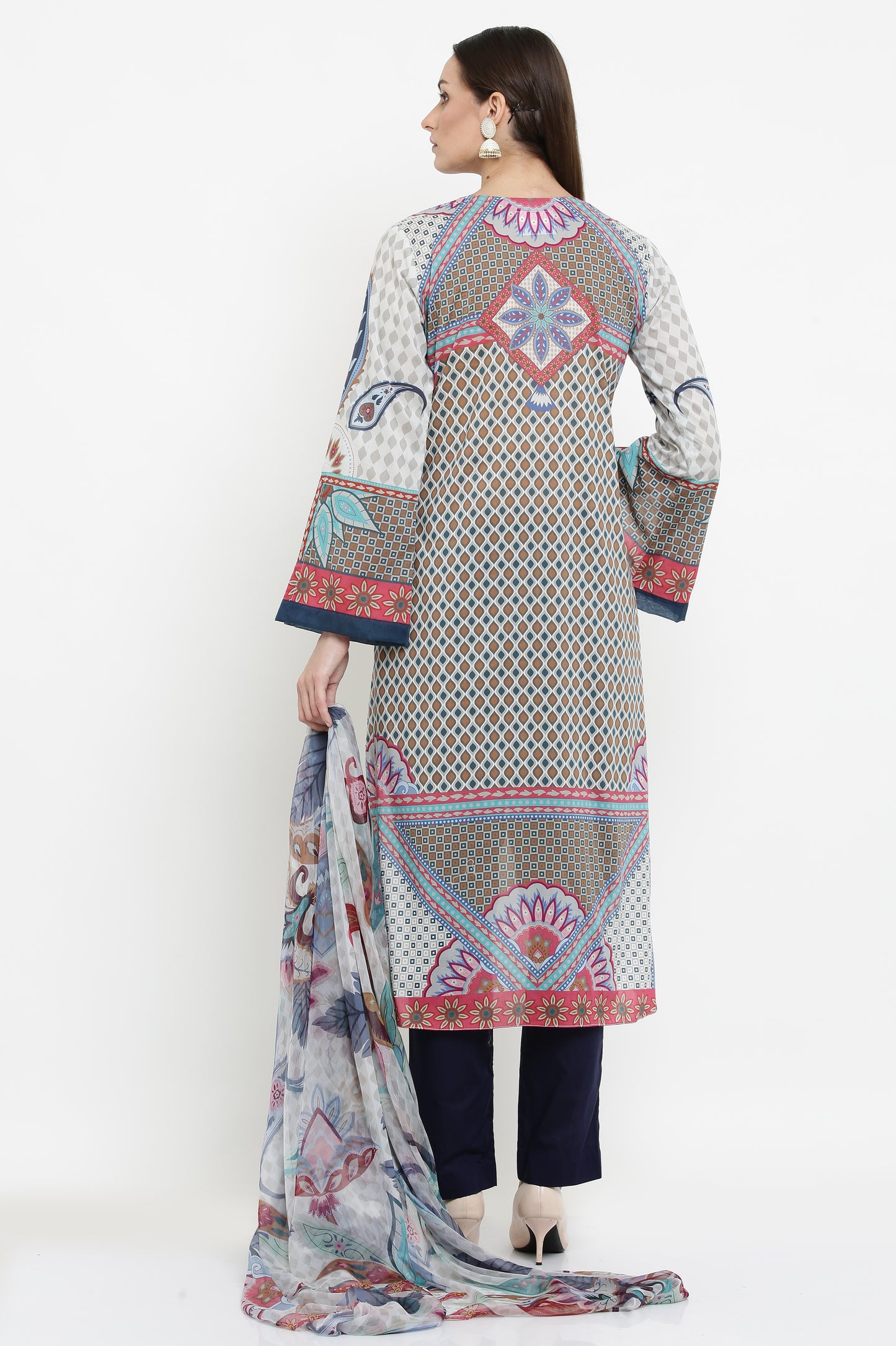 3PC. UNSTITCHED SUITS-PB-16A