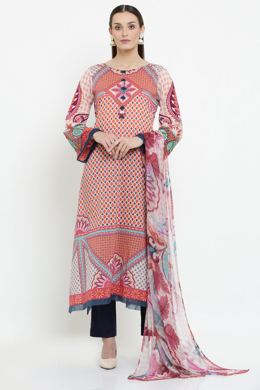 3PC. UNSTITCHED SUITS-PB-16C