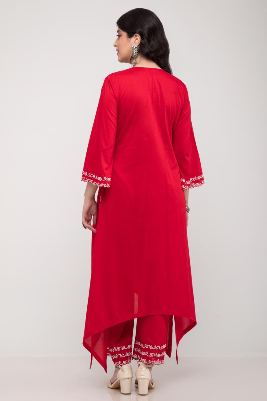 2PC STITCHED KURTA-PRET-37