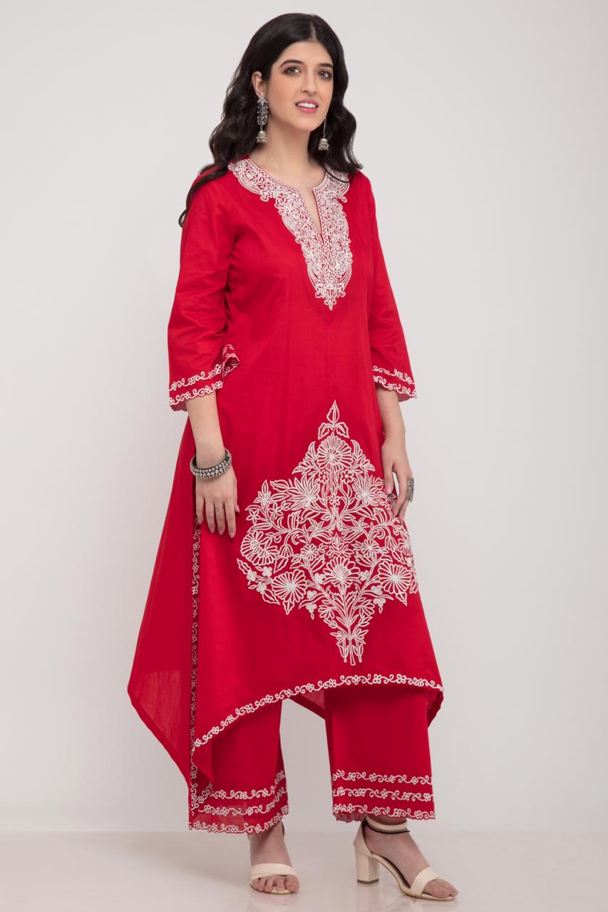 2PC STITCHED KURTA-PRET-37