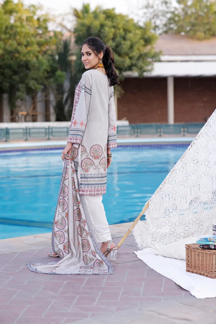 2PC PRINTED UN-STITCHED SUITS-RZL-1094