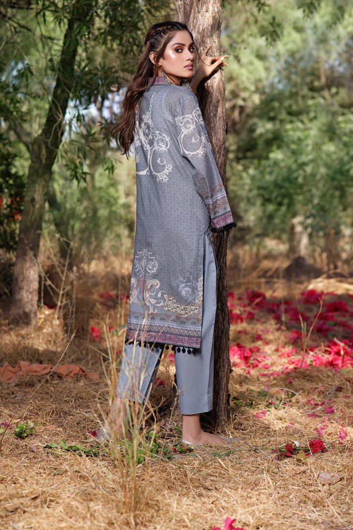 2PC PRINTED UN-STITCHED SUITS-RZL-1098