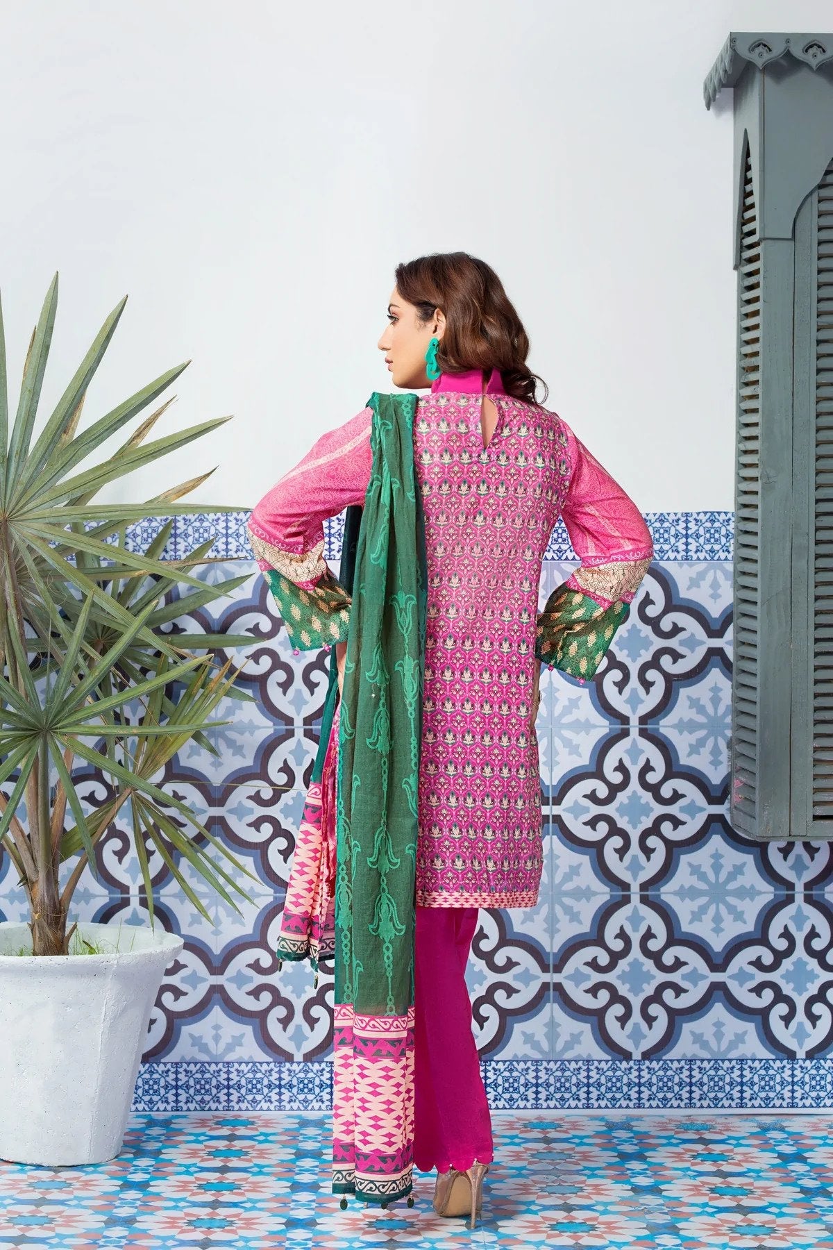 3PC UN-STITCHED SUITS-ZLA-9078