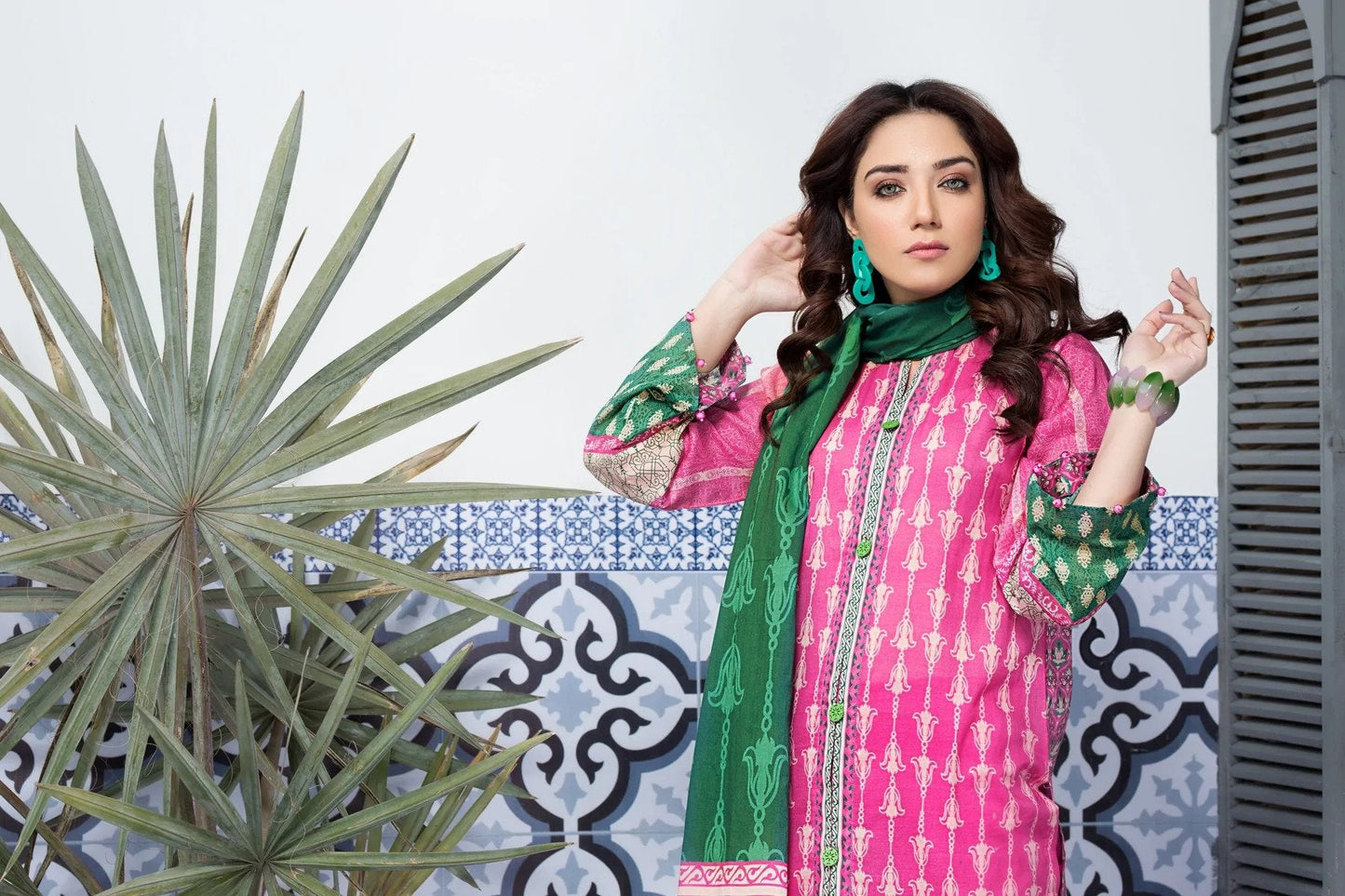 3PC UN-STITCHED SUITS-ZLA-9078