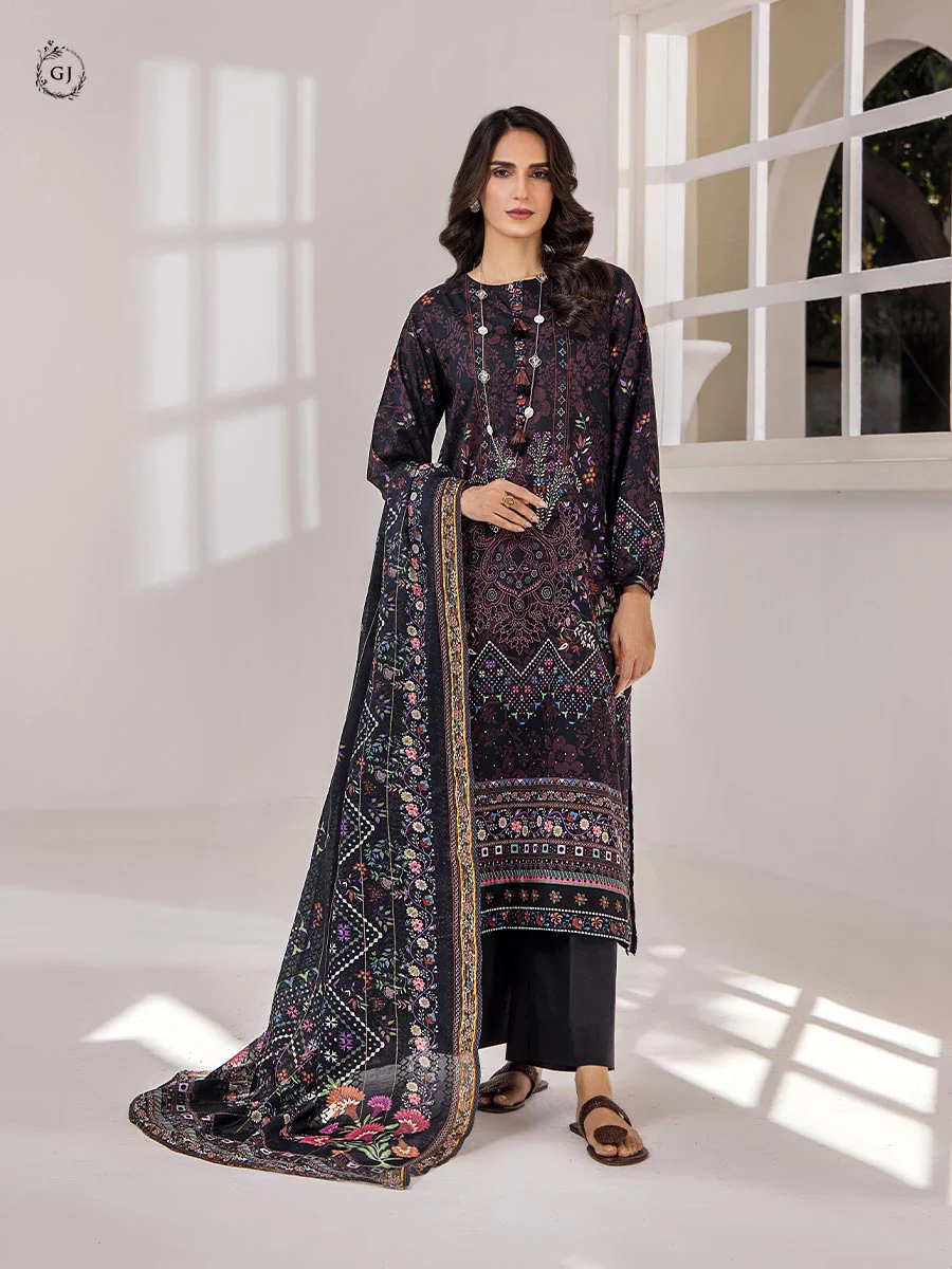 RANG E BAHAR-3 PC UNSTITCHED (SHIRT TROUSER & DUPATTA)D-03