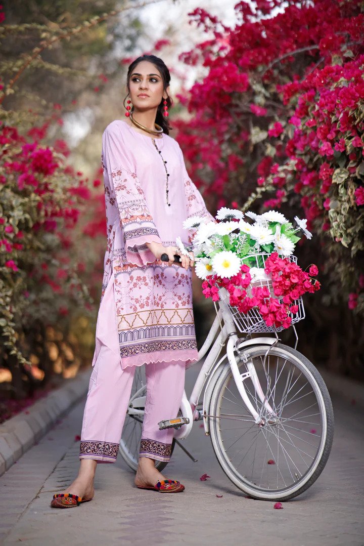 2PC PRINTED UN-STITCHED SUITS-RZL-1099